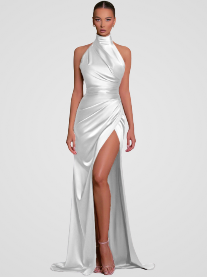 ROYALTY SATIN DRESS