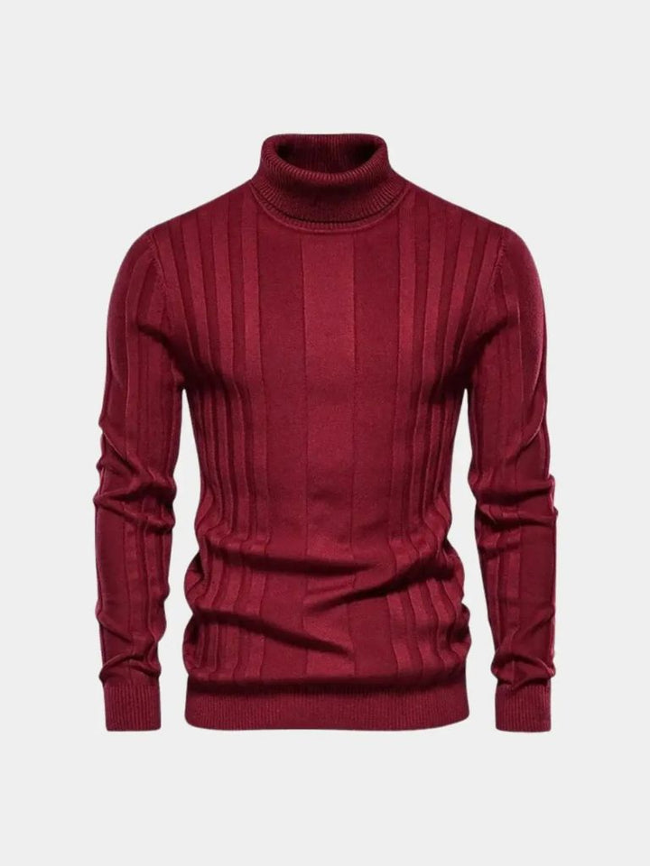 High Neck Sweater - Palm Beach Boutique