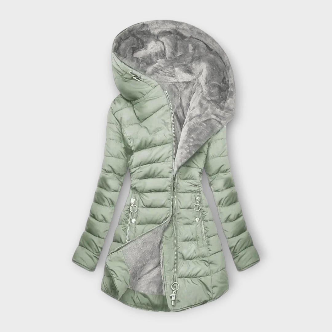 Olivia Mae | Cozy Faux Fur Coat