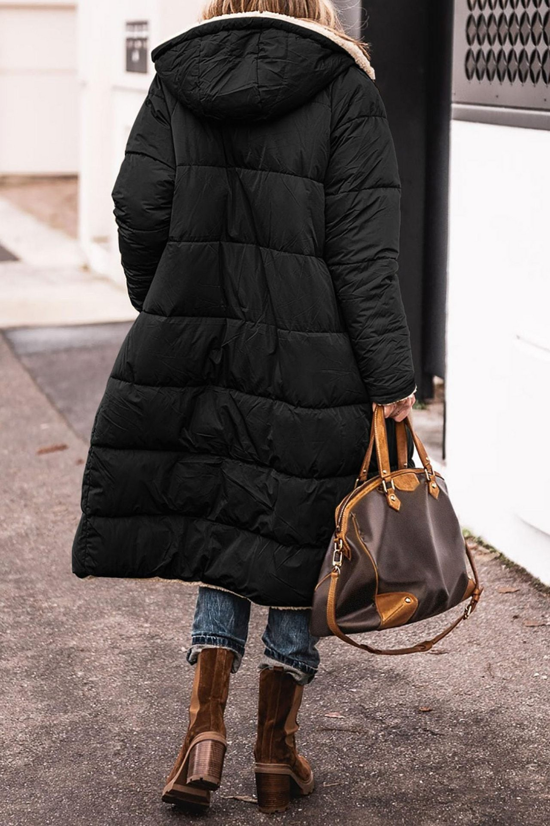 Laluna | Elegant Reversible Coat for Women
