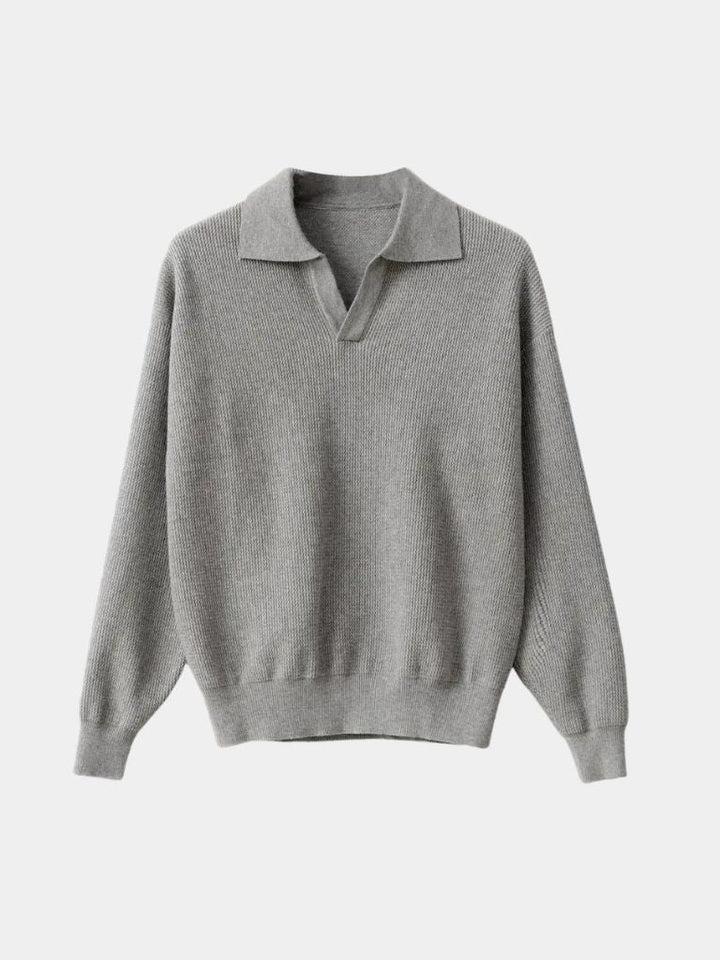 Men's V-Neck Polo Sweater - Palm Beach Boutique