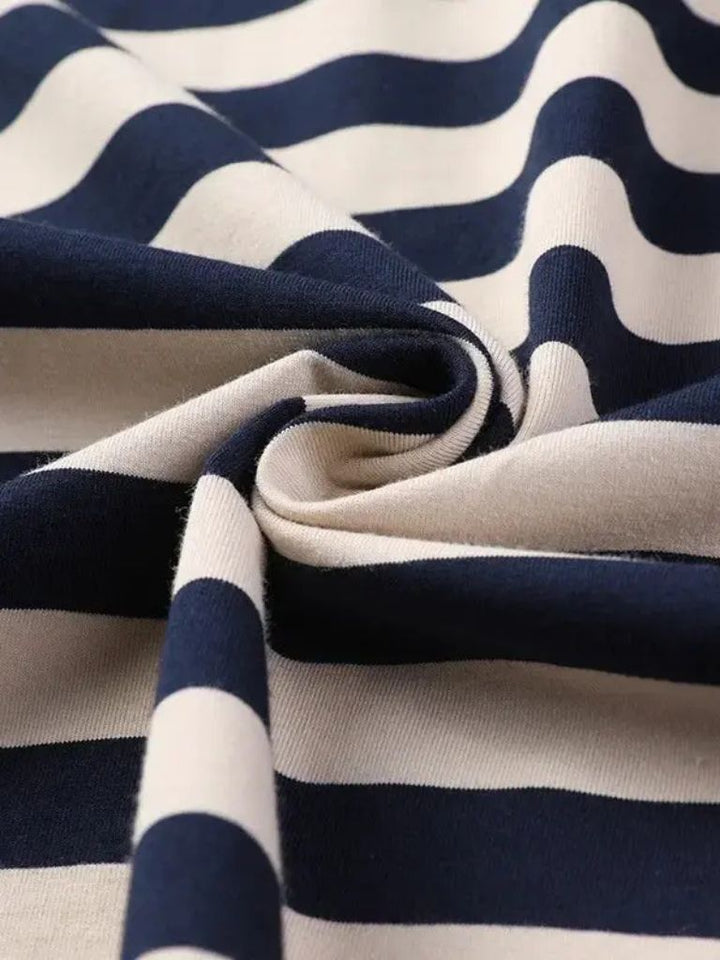 Striped Summer Polo - Palm Beach Boutique