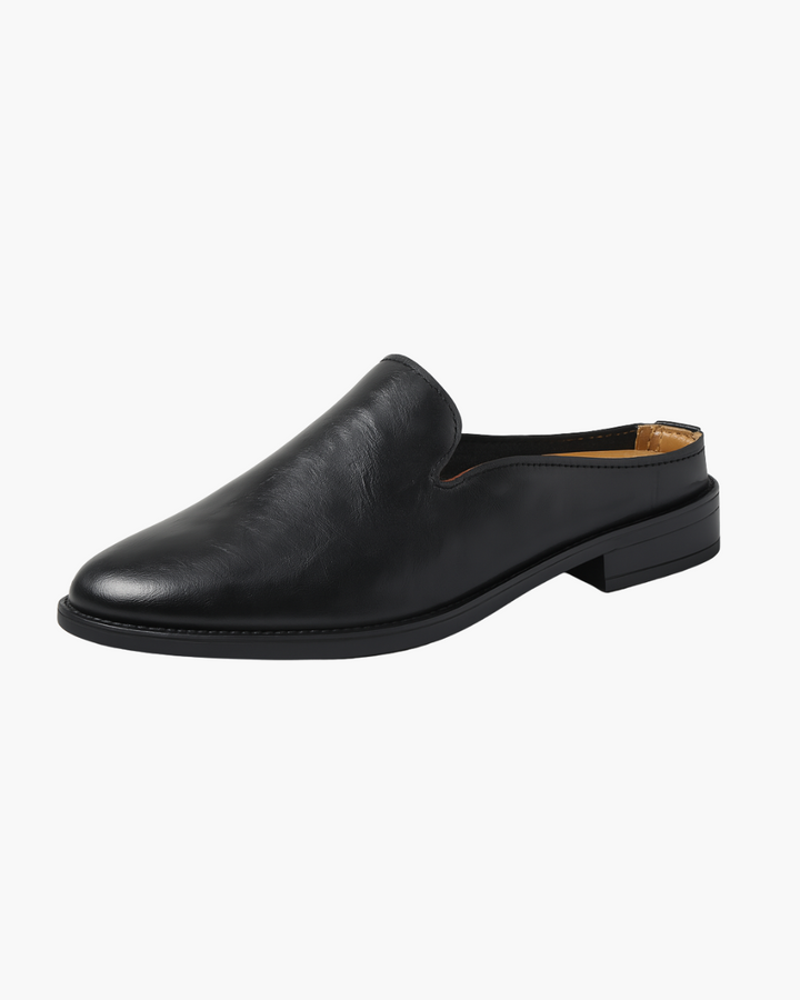 Jentino Men's Open Back Moccasins