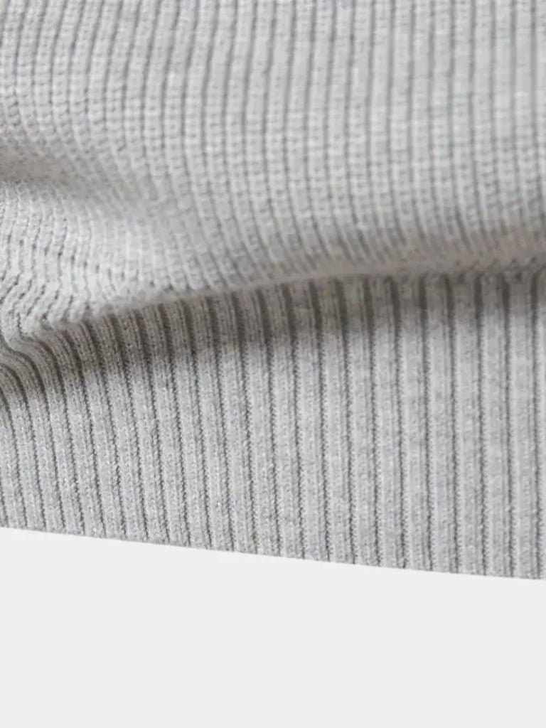 Elegant Zip-Up Sweater - Palm Beach Boutique