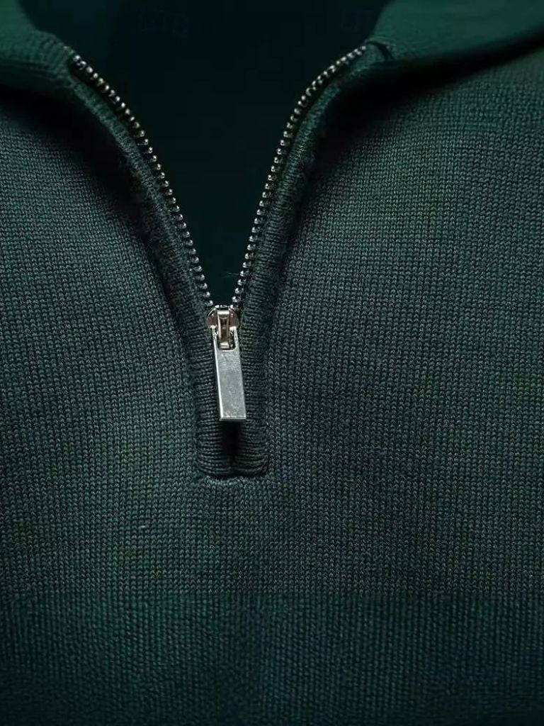 Important Zip Sweater - Palm Beach Boutique