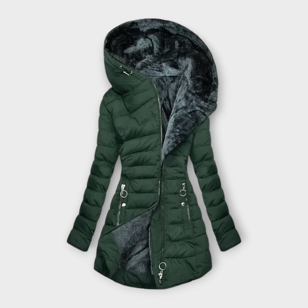 Olivia Mae | Cozy Faux Fur Coat