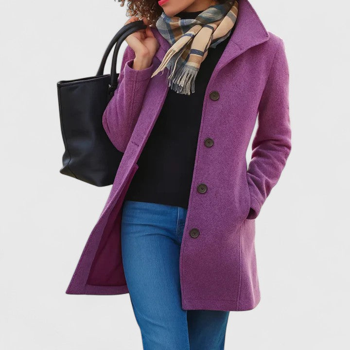 Jami | Classic Wool Blend Coat