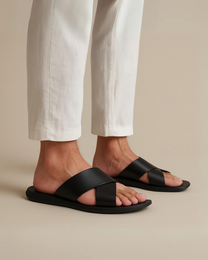 Illino - Strappy Cross Sandals