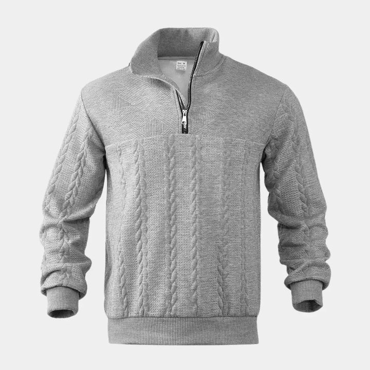 Henry Essential Zip Collar Sweater - Palm Beach Boutique