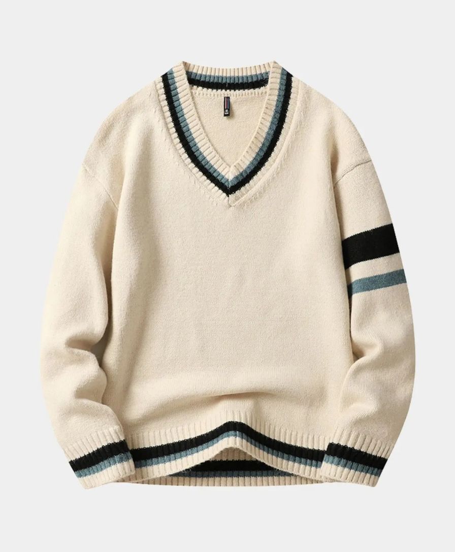 V-Neck Sweater - Palm Beach Boutique