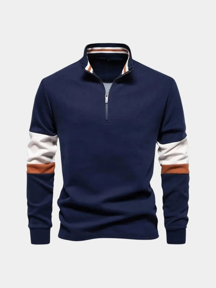 Hooded Sweatshirt with Zipper - Palm Beach Boutique
