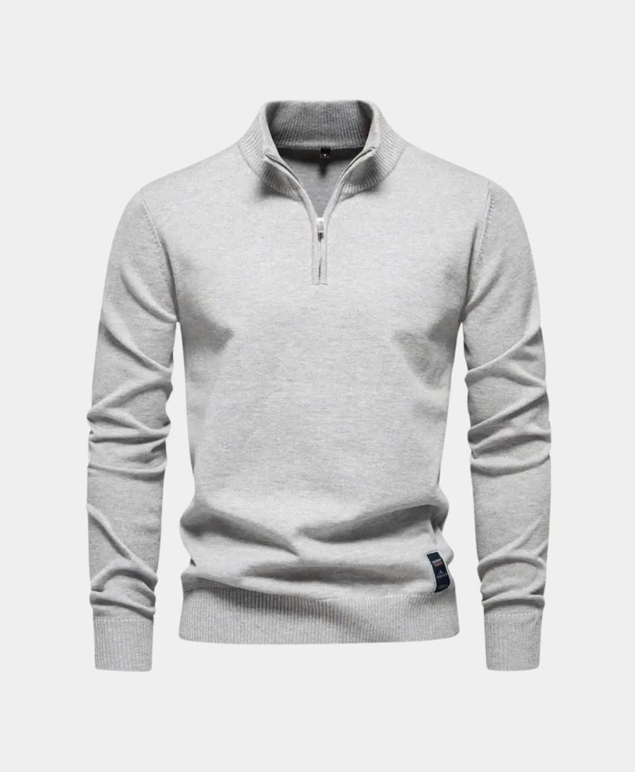 Half-Zip Sweater - Palm Beach Boutique
