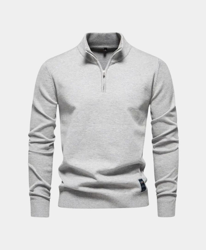 Half-Zip Sweater - Palm Beach Boutique