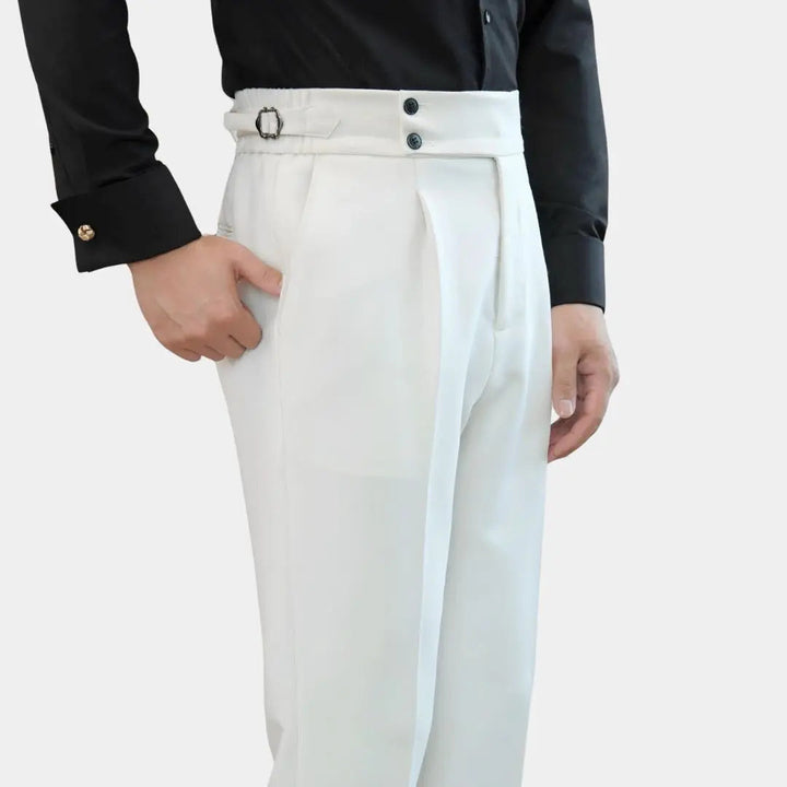 Classic Elastic Pants Sidetab Italia