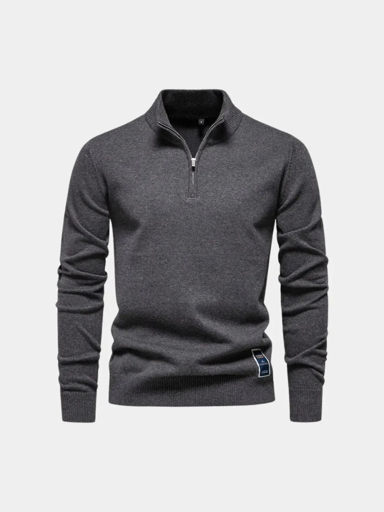 Important Zip Sweater - Palm Beach Boutique