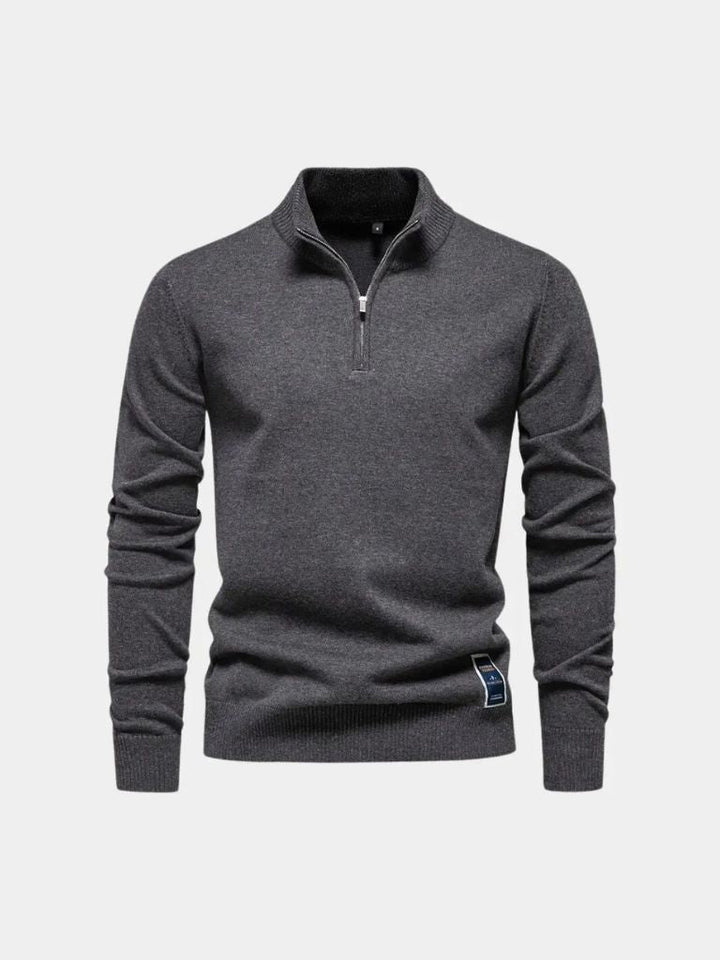 Important Zip Sweater - Palm Beach Boutique