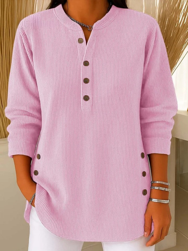 Eden | Button Henley Tunic