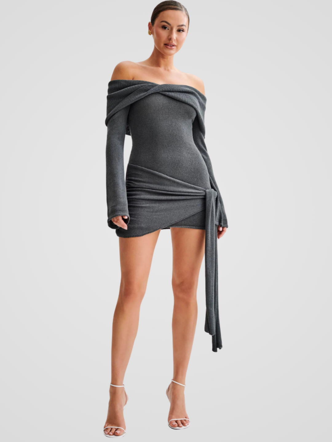 Glamour Mini Wrap Dress
