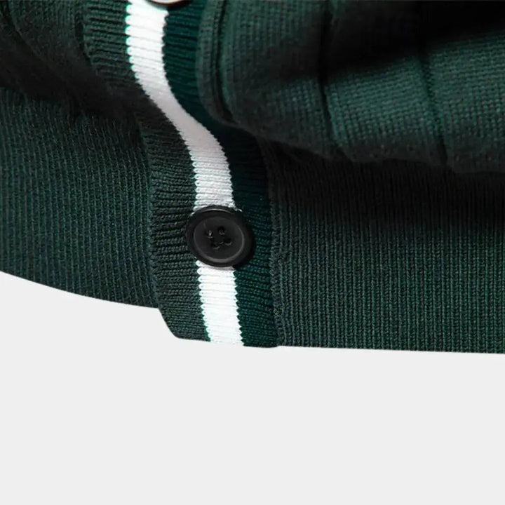 Cotton Sweater with Buttons - Palm Beach Boutique