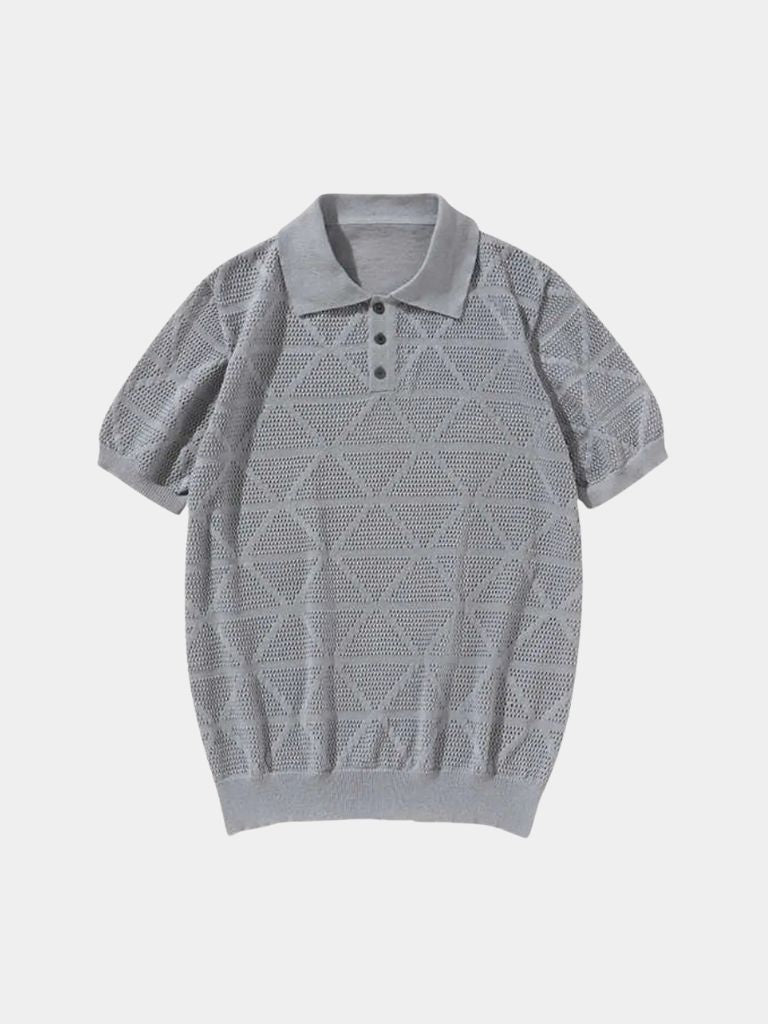 Woven Leather Polo Palm Beach Boutique
