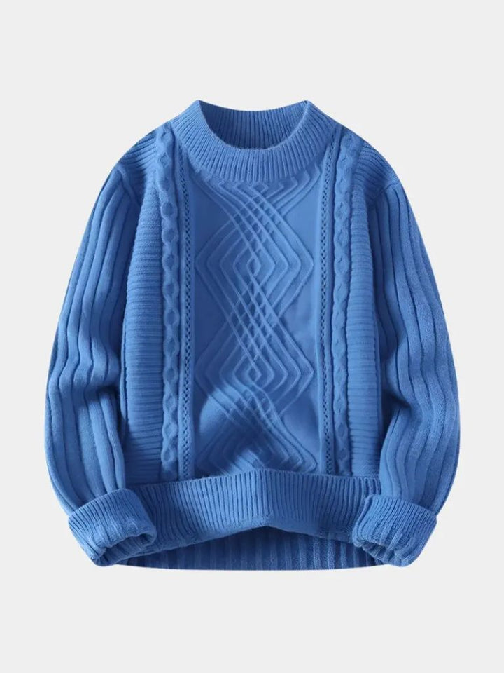 Textured Minimalist Sweater - Palm Beach Boutique