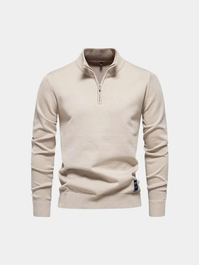 Important Zip Sweater - Palm Beach Boutique