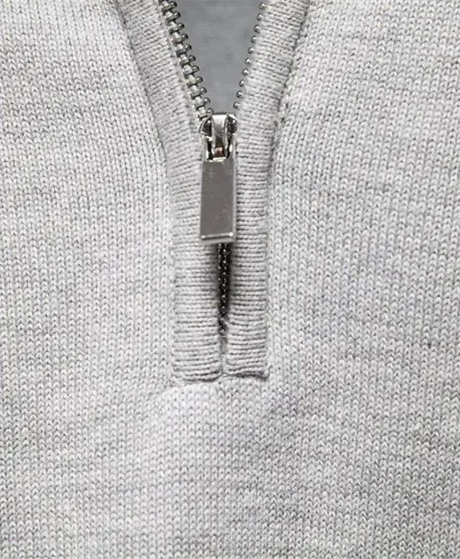 Half-Zip Sweater - Palm Beach Boutique