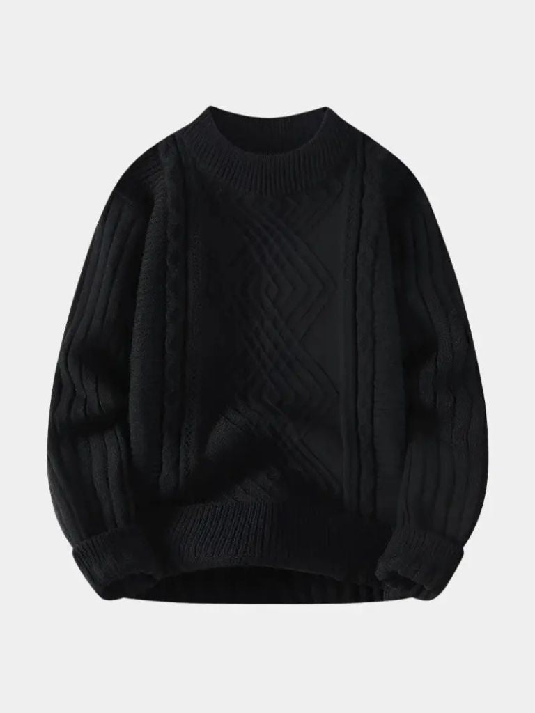 Textured Minimalist Sweater - Palm Beach Boutique