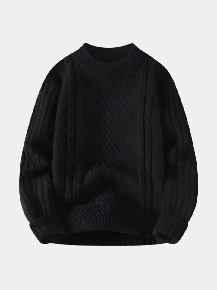 Textured Minimalist Sweater - Palm Beach Boutique