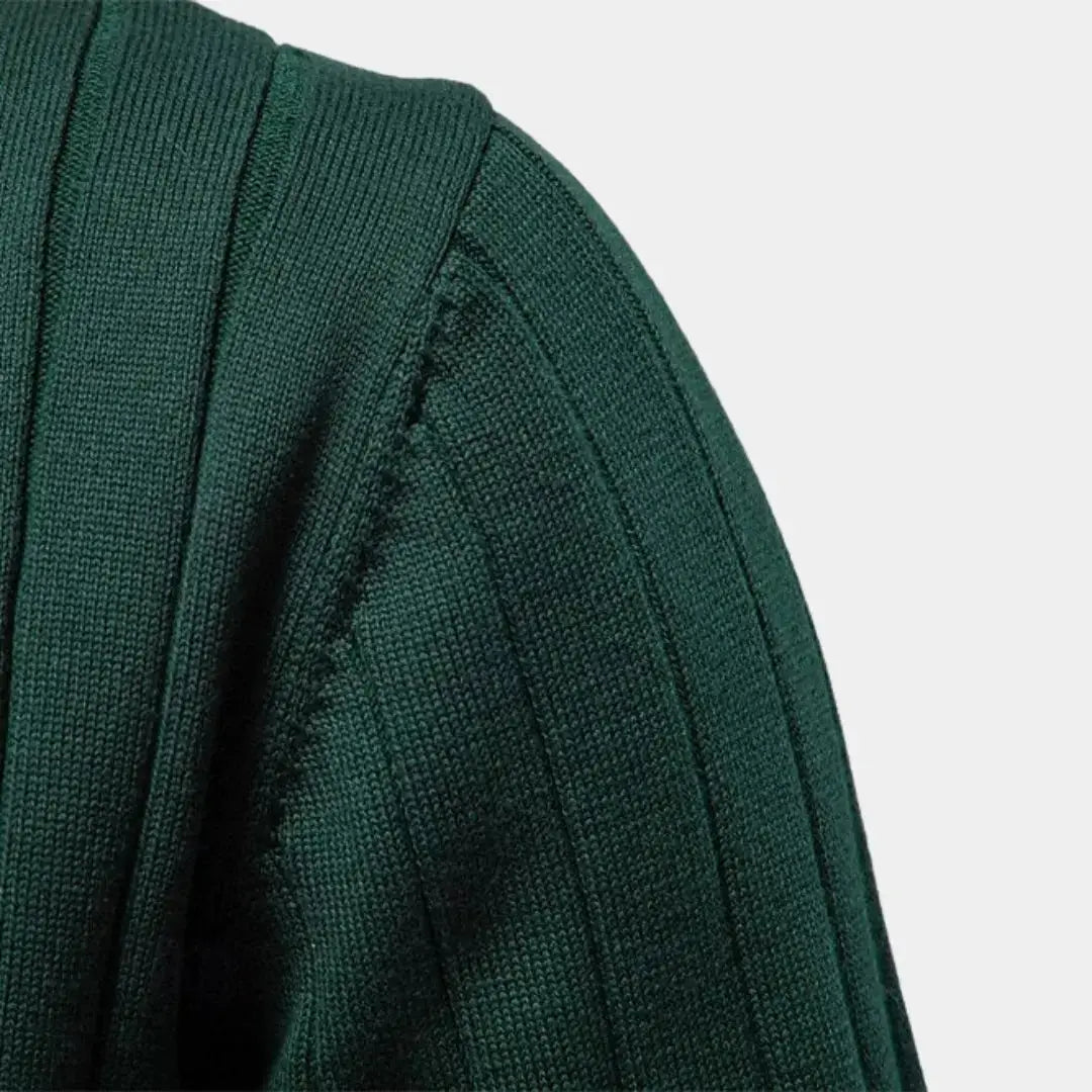 Cotton Sweater with Buttons - Palm Beach Boutique