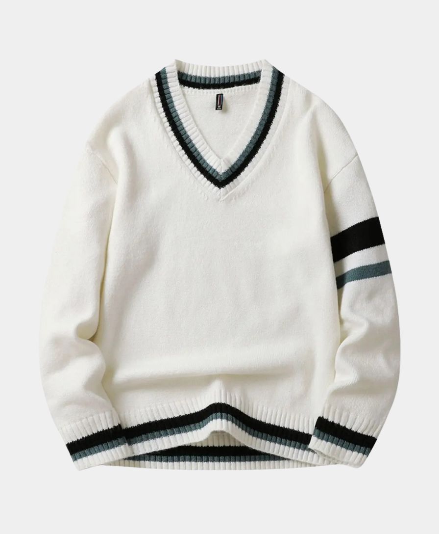 V-Neck Sweater - Palm Beach Boutique