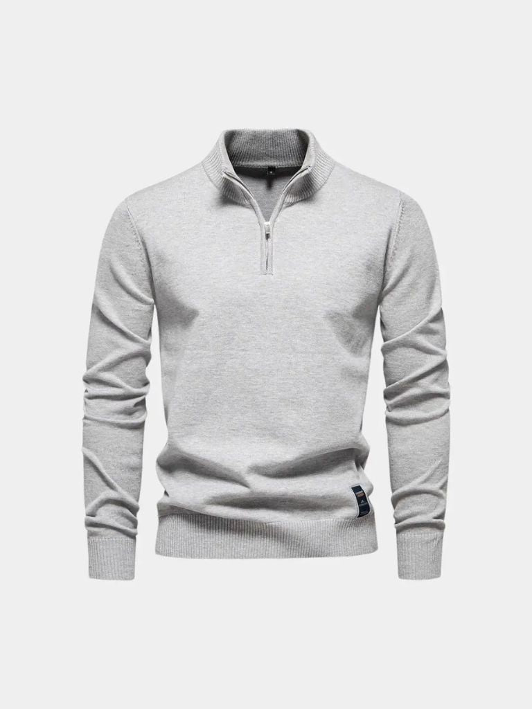 Important Zip Sweater - Palm Beach Boutique