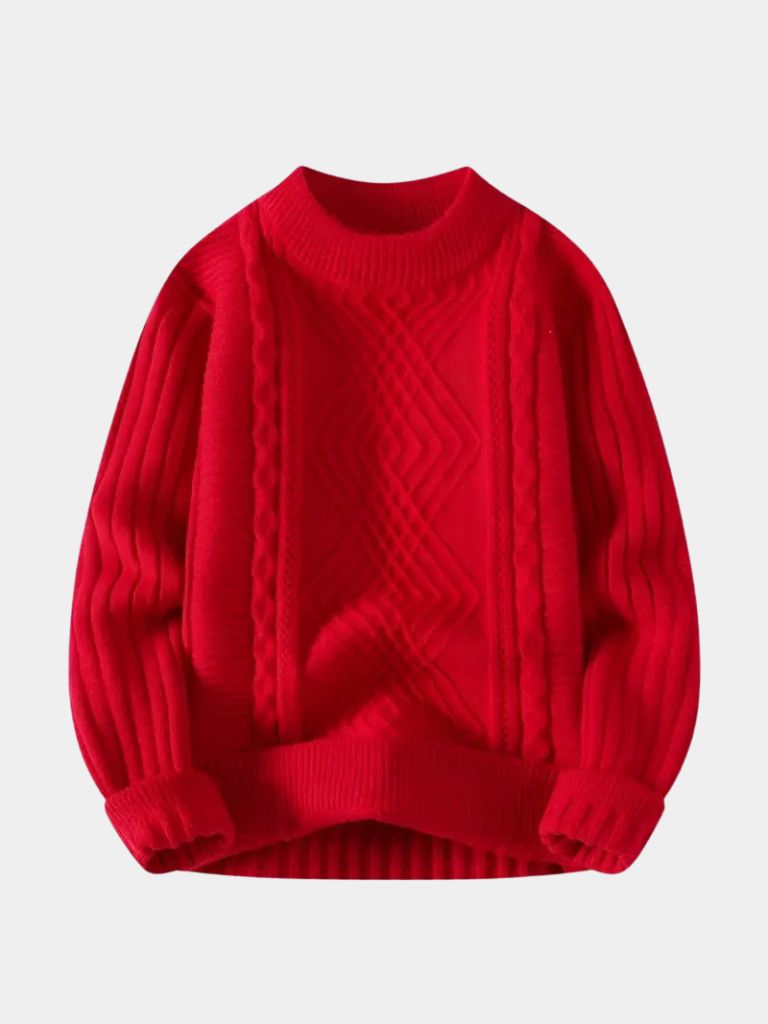 Textured Minimalist Sweater - Palm Beach Boutique