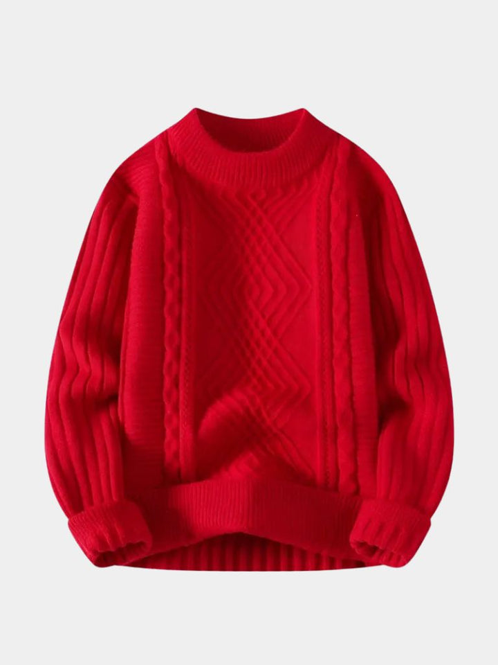 Textured Minimalist Sweater - Palm Beach Boutique