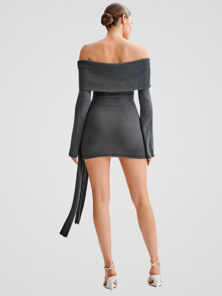 Glamour Mini Wrap Dress