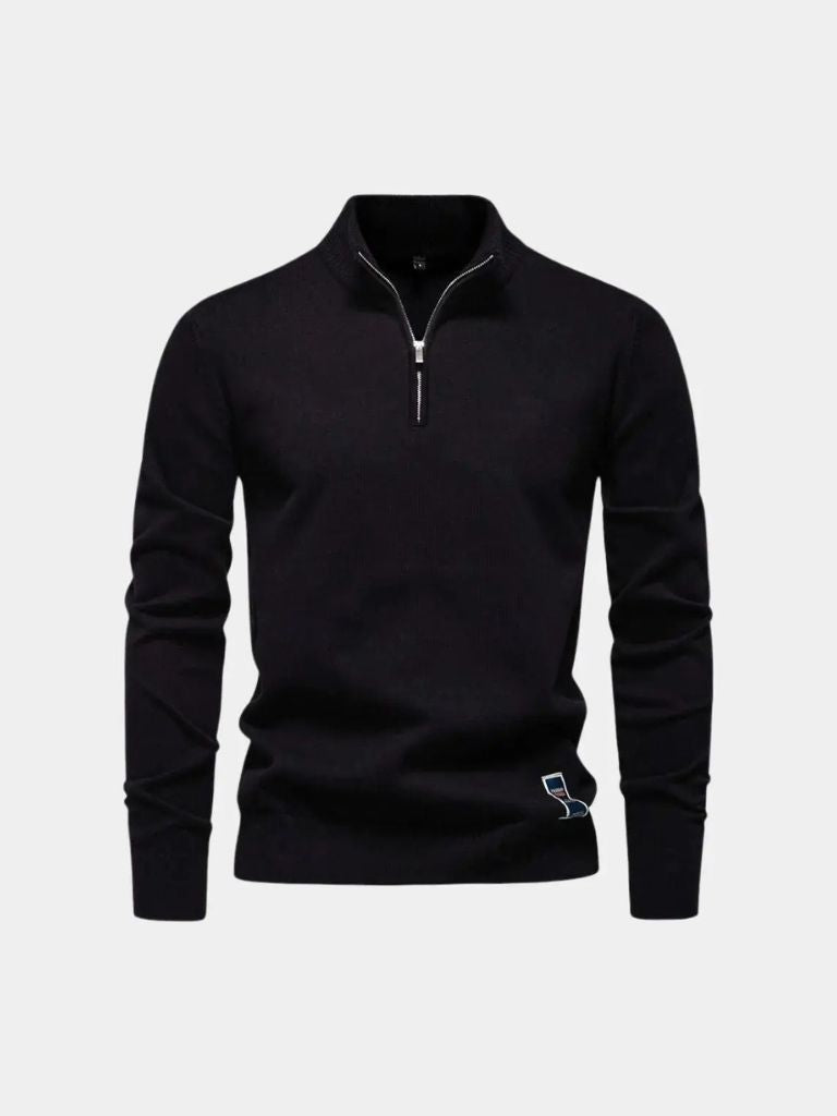 Important Zip Sweater - Palm Beach Boutique