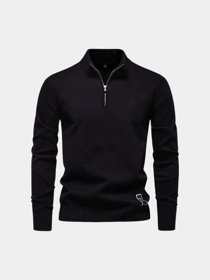 Important Zip Sweater - Palm Beach Boutique
