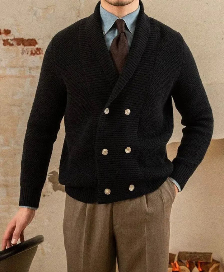 Elegant British Knitted Cardigan - Palm Beach Boutique