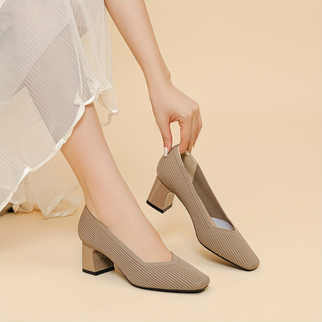 Marie – Comfortable high heels with a stable heel for pain-free support