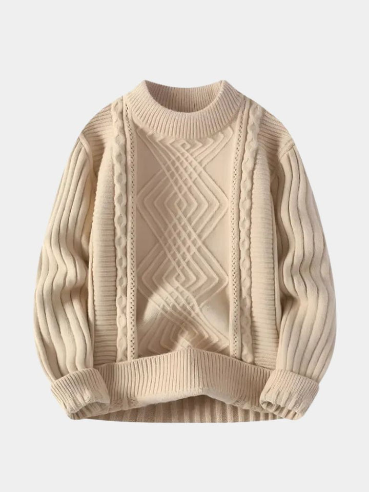 Textured Minimalist Sweater - Palm Beach Boutique