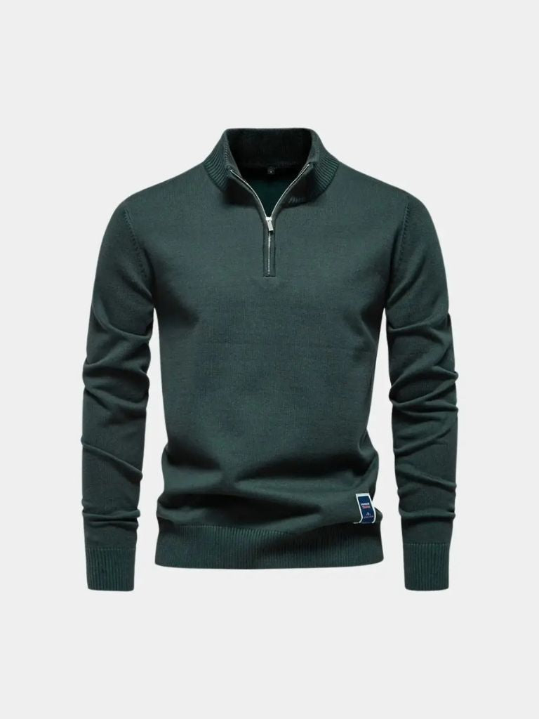 Important Zip Sweater - Palm Beach Boutique