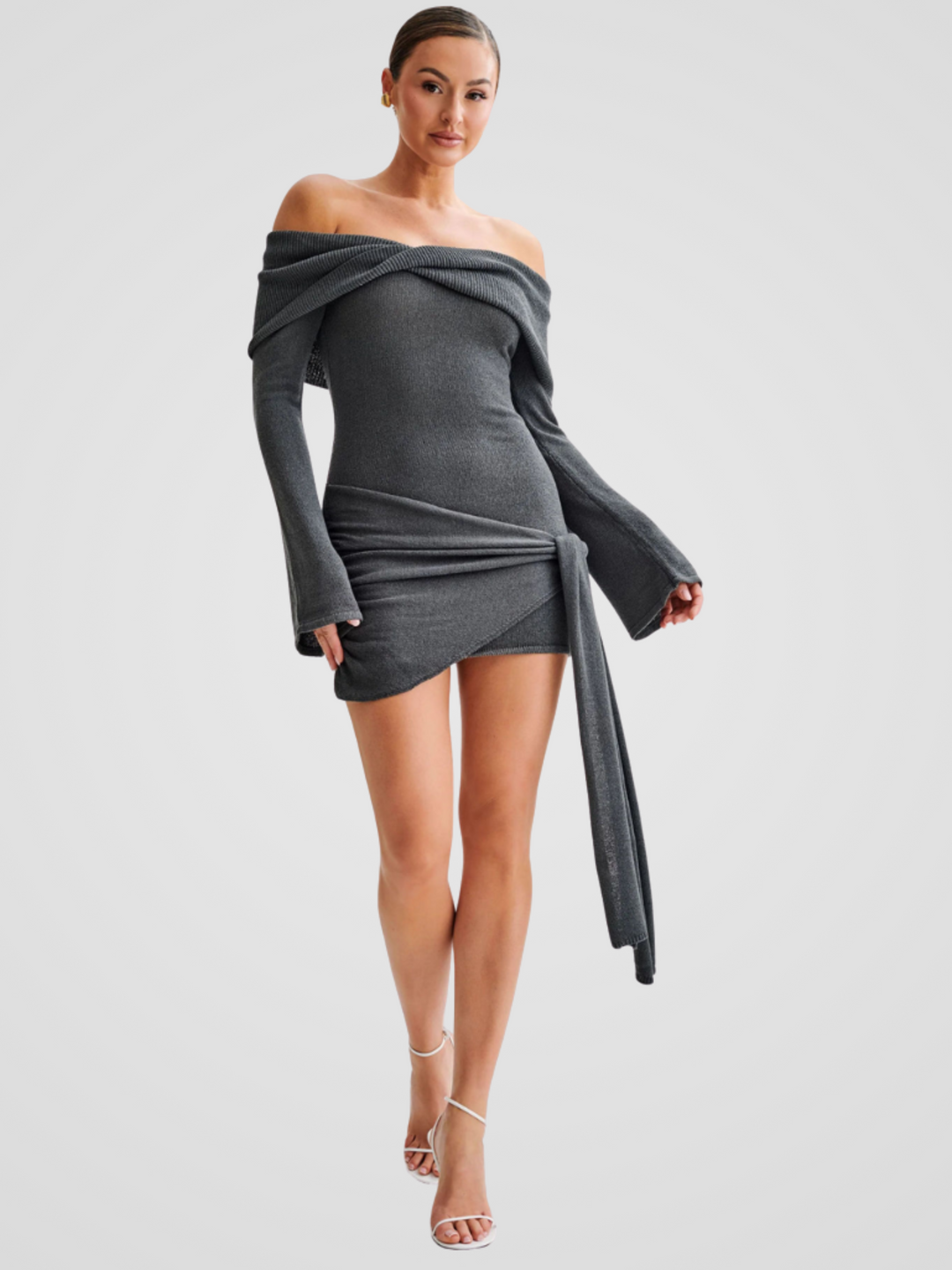 Glamour Mini Wrap Dress