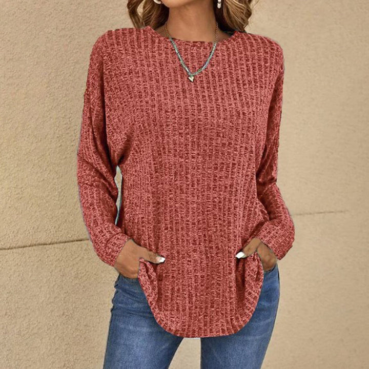 Comfortable Knit Sweater With Relaxed Fit