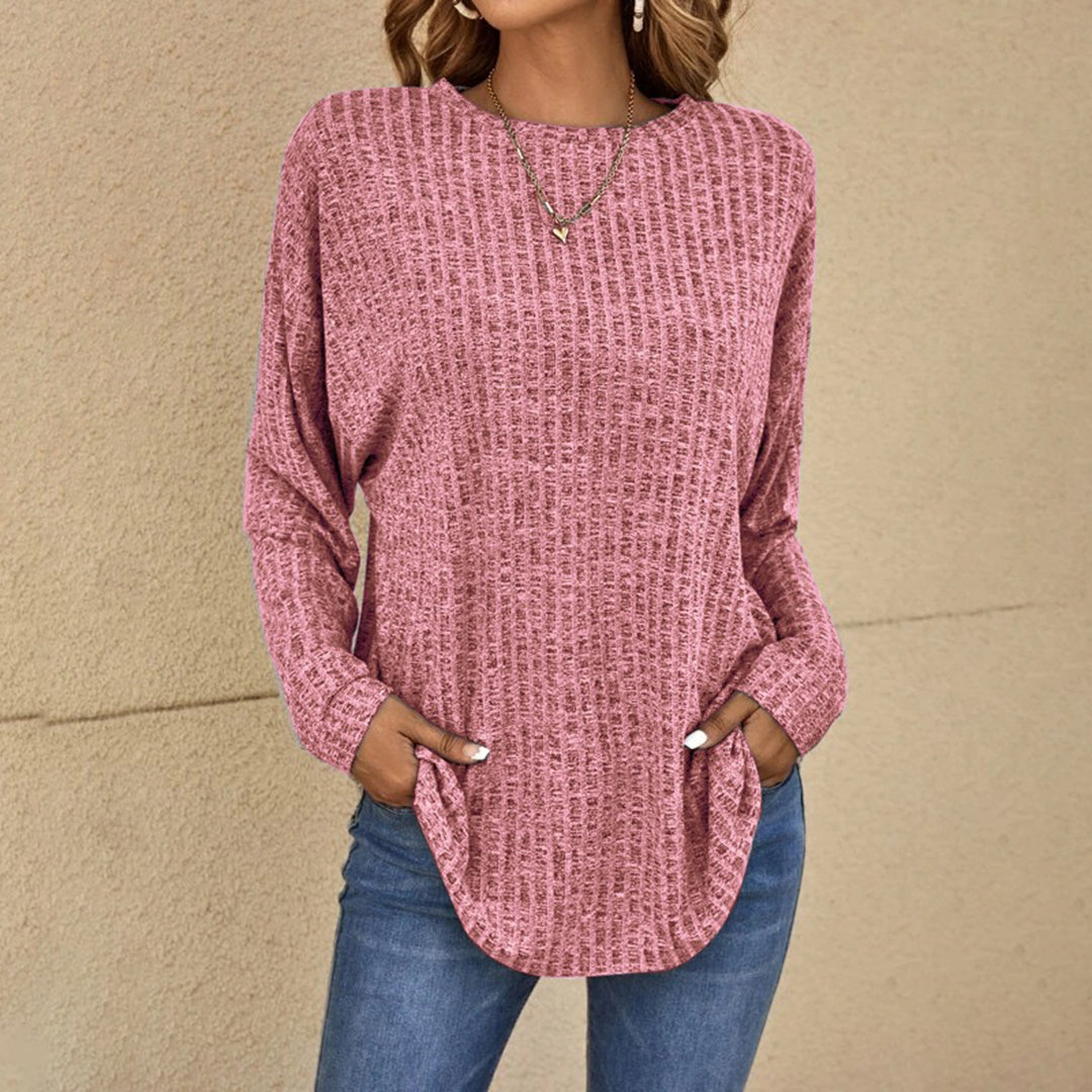 Comfortable Knit Sweater With Relaxed Fit