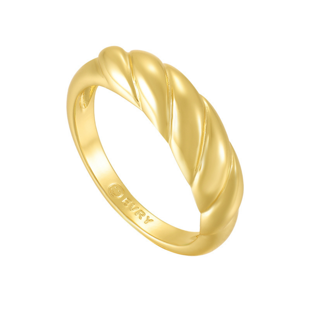 Spiral Twist Ring