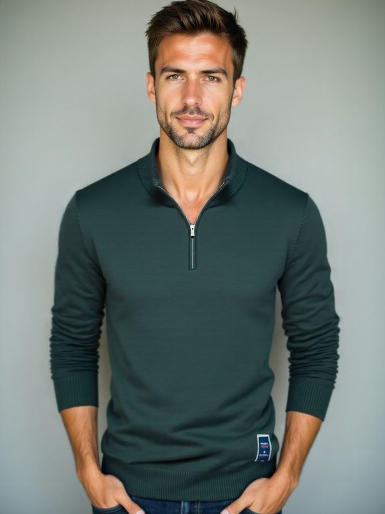 Important Zip Sweater - Palm Beach Boutique