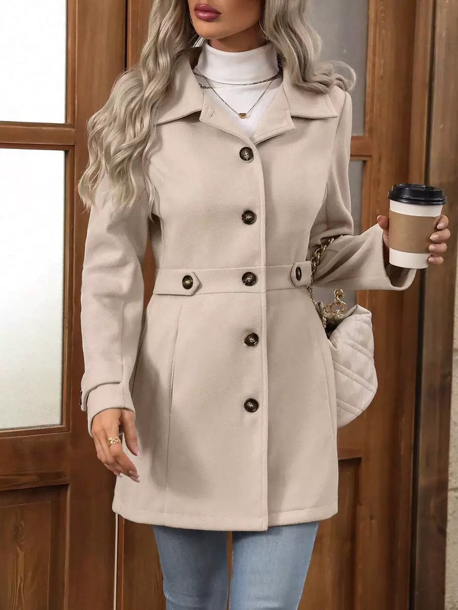 Eva | Timeless Belted Coat