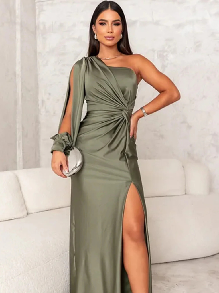 ANNA SATINNIGHT MAXI DRESS