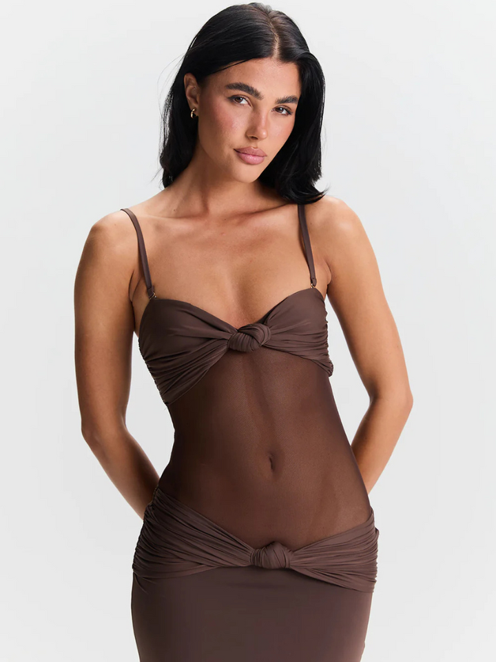 Maxi Black Desire Dress