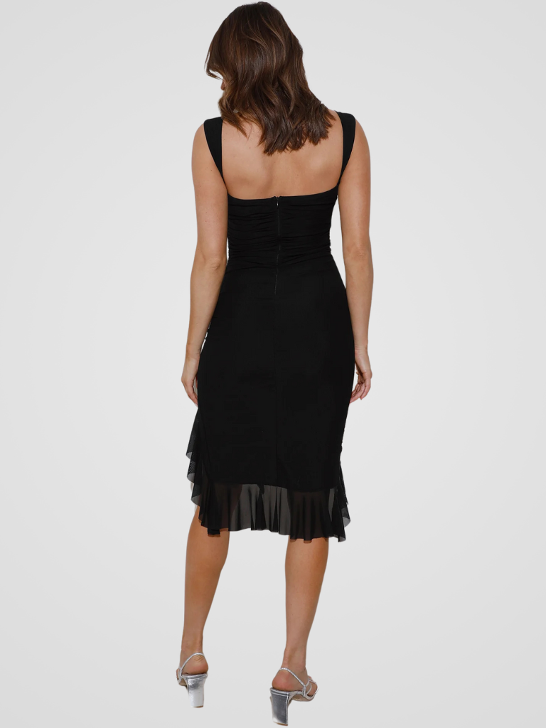 ISLA RUFFLE DRESS